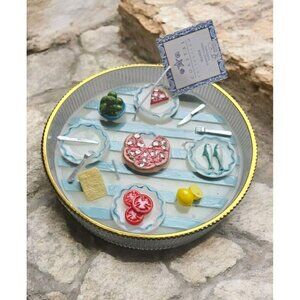 New Large Cute Seaside Dinner / Lunch Meal Candle Costal Collection Room Decor